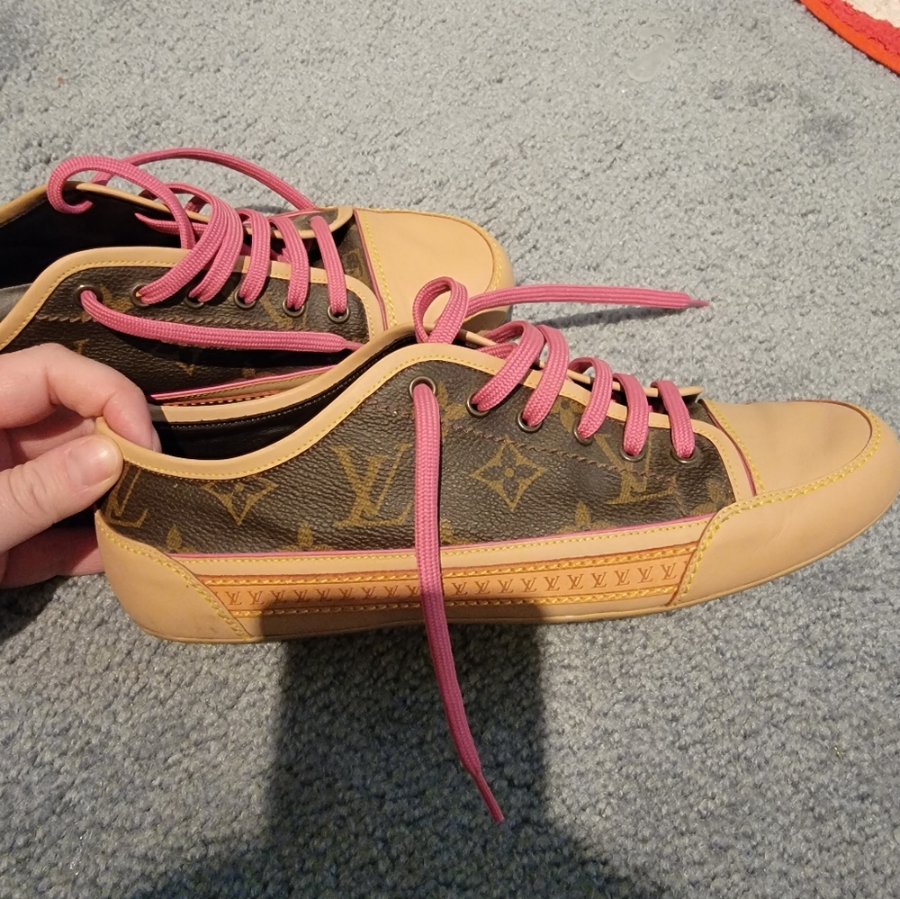 Louis Vuitton Monogram Capucine sneakers- rare